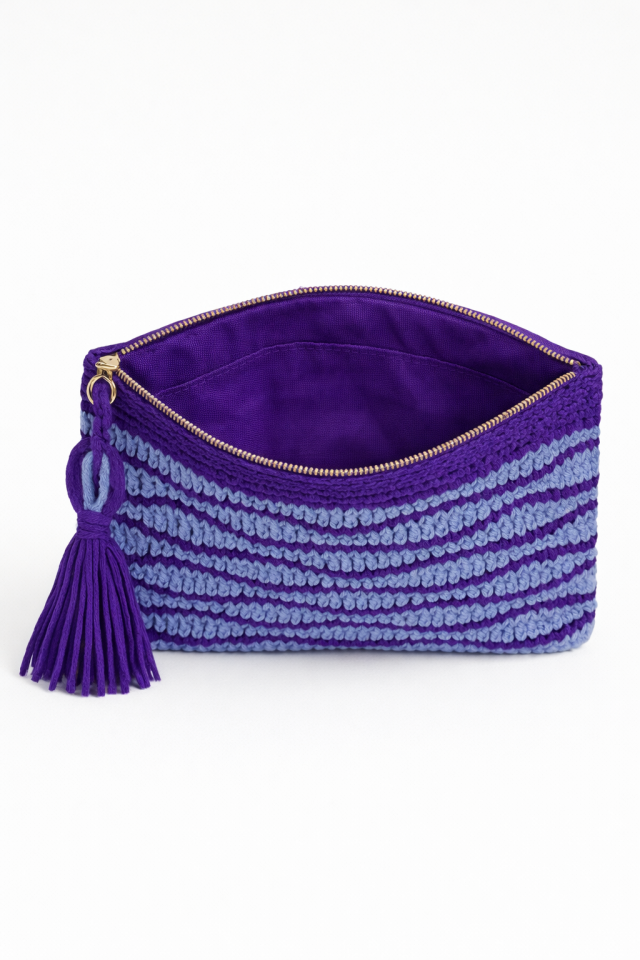 Dalga Clutch – Mor&Lila