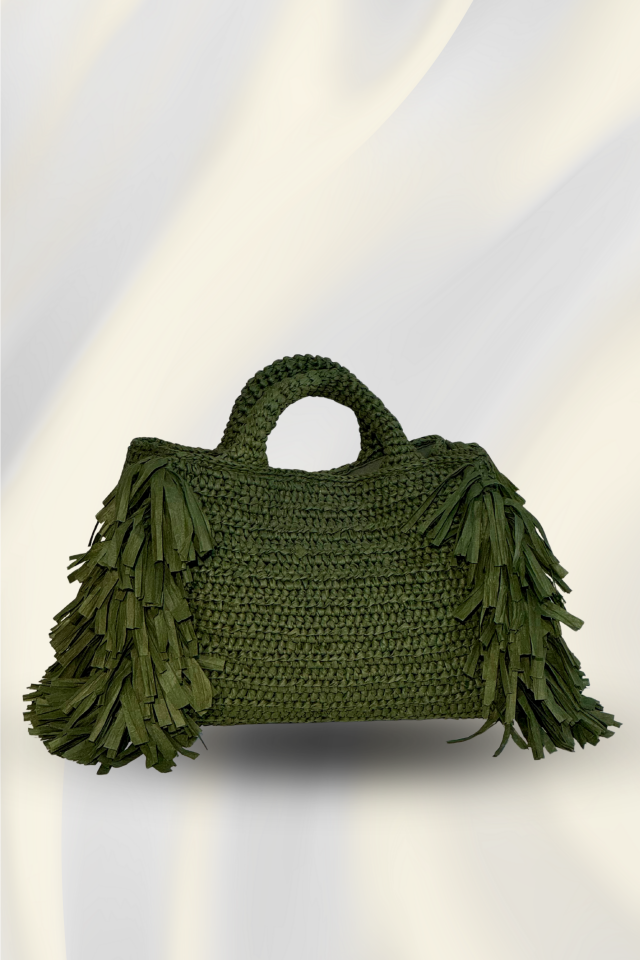 Kanatlı Püskül Çanta – Zarif Esinti