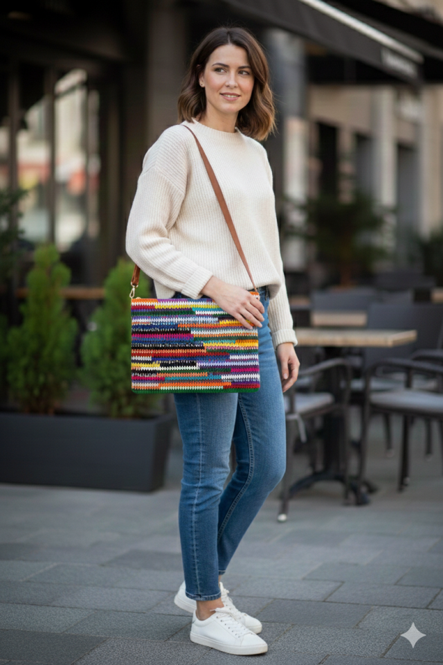 Gökkuşağı Laptop Çantası