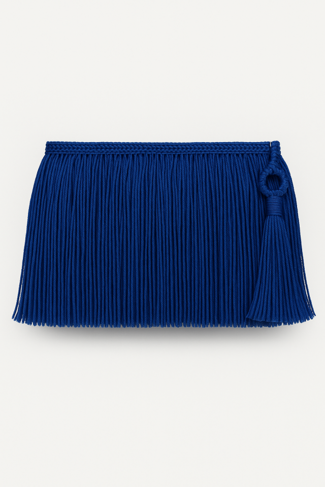 Püskül Clutch – Mavi