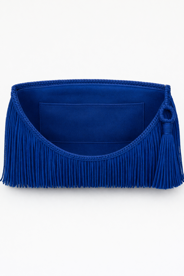 Püskül Clutch – Mavi