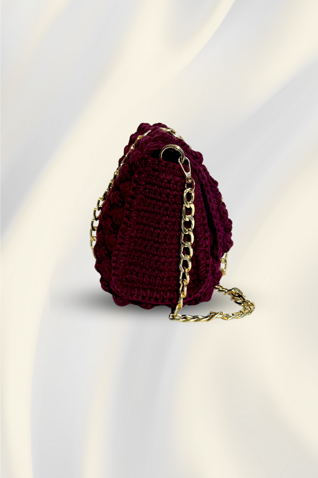 Ponçik Çanta – Bordo