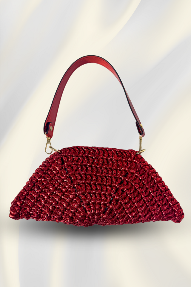 Luna Kol Çantası – Bordo