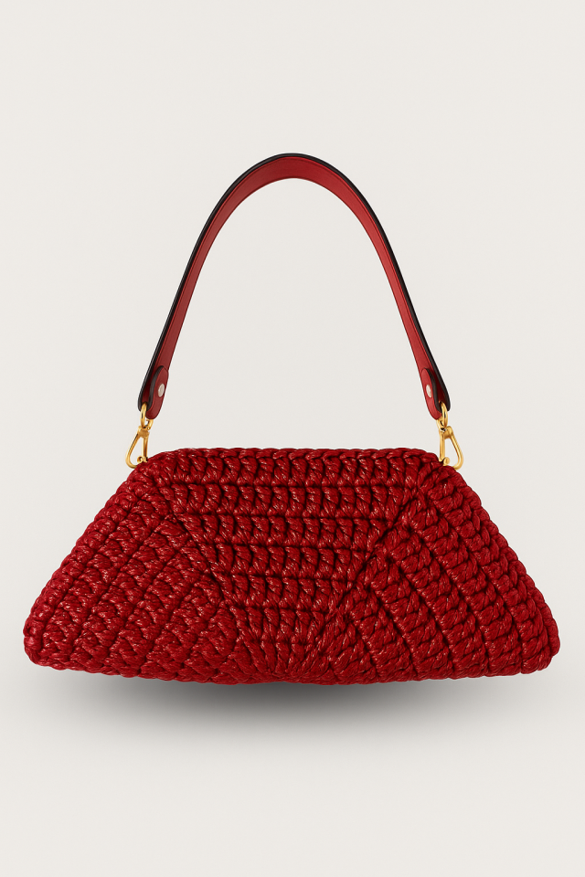 Luna Kol Çantası – Bordo