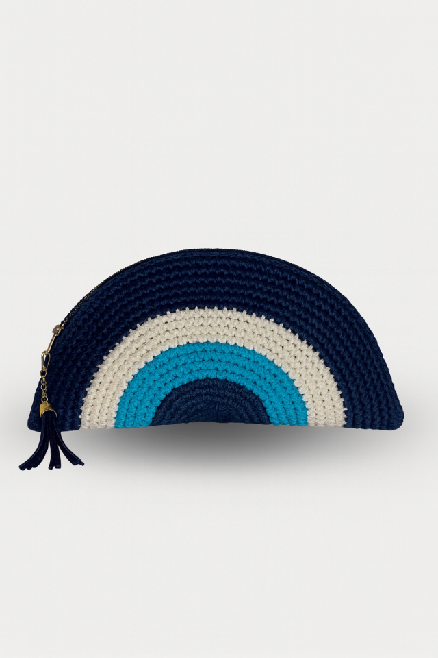 Nazar Clutch – Lacivert