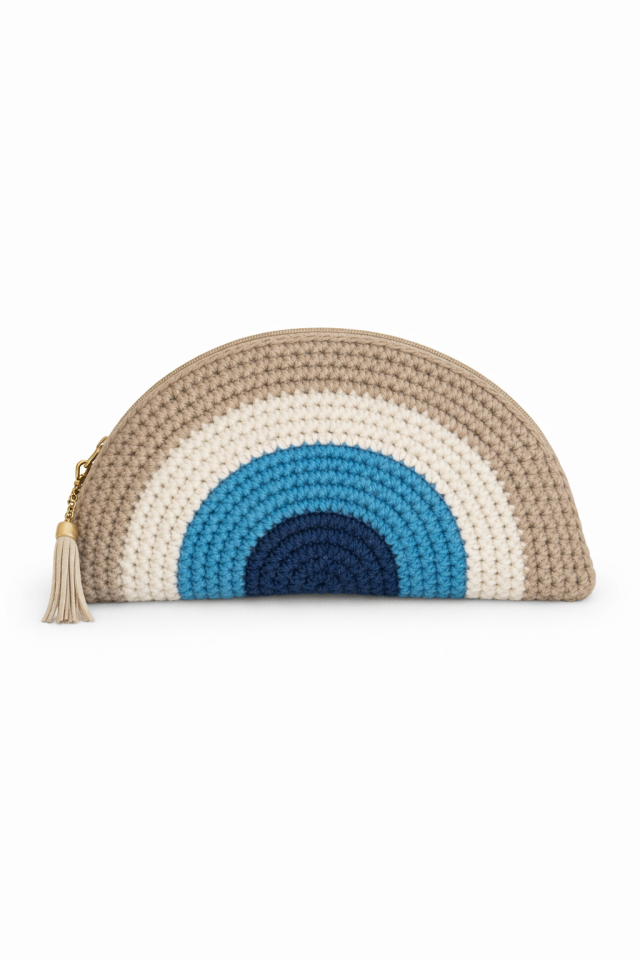 Nazar Clutch – Bej