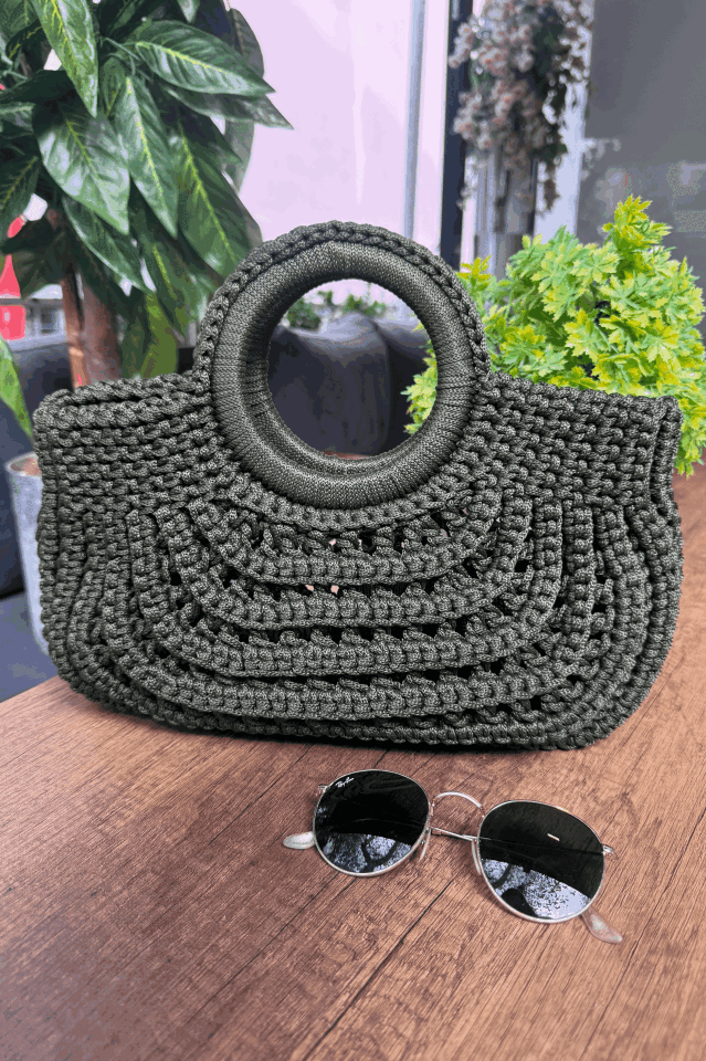 Kleopatra Çanta – Zamansız Asaletin Modern Yansıması - Yeşil