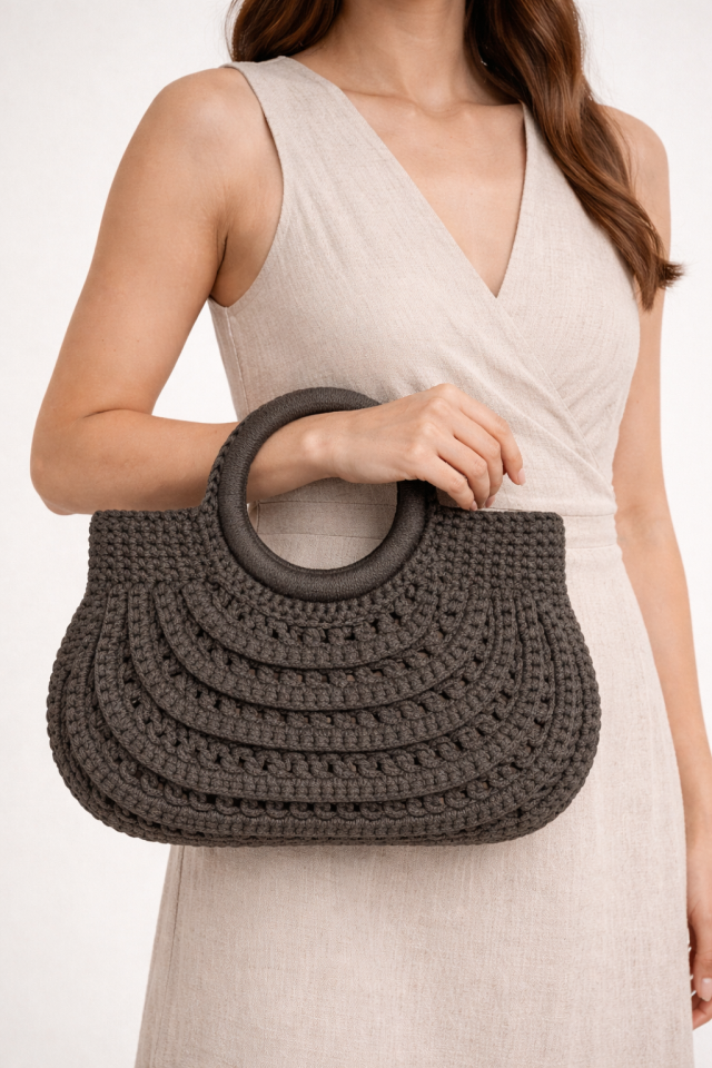 Kleopatra Çanta – Koyu Kahve