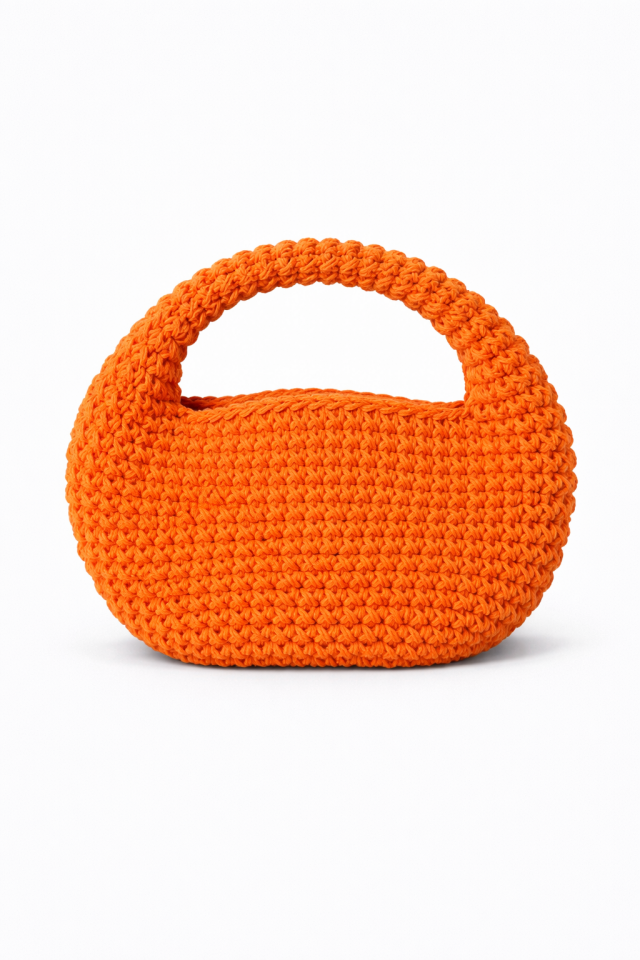 Yarım Ay El Çantası - Turuncu