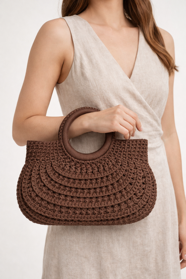 Kleopatra Çanta - Kahverengi