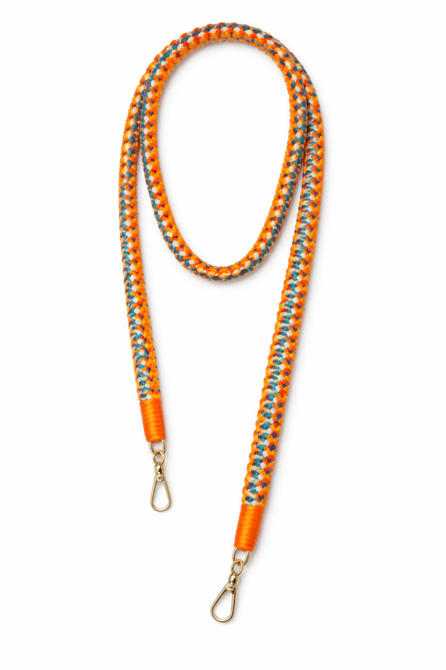Örgü Telefon Askısı – Turuncu&Yeşil