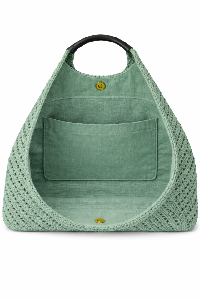 Zarf Çanta - Su Yeşili